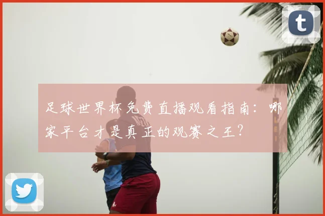 足球世界杯免费直播观看指南：哪家平台才是真正的观赛之王？